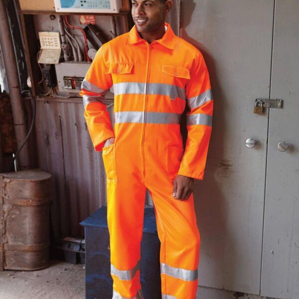HI-VIS POLYCOTTON COVERALLS Thumbnail