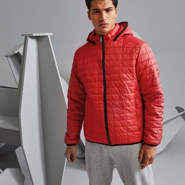 MENS HONEYCOMB HOODED JACKET Thumbnail