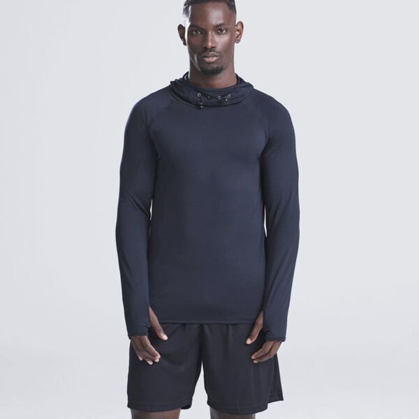 MENS COOL COWL NECK TOP Thumbnail