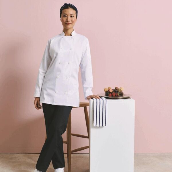 WOMENS L/S CHEFS JACKET Thumbnail