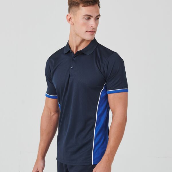Finden and Hales Contrast Panel Polo Shirt Thumbnail